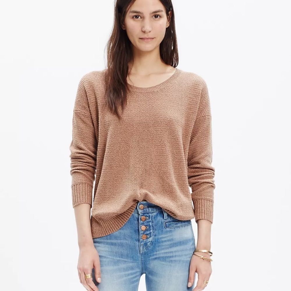 Madewell Chronicle Texture Pullover Sweater XS